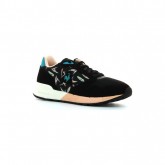 Le Coq Sportif Omega X W Bird Of Paradise Noir / Tropical - Chaussures Baskets Basses Femme Vendre Paris